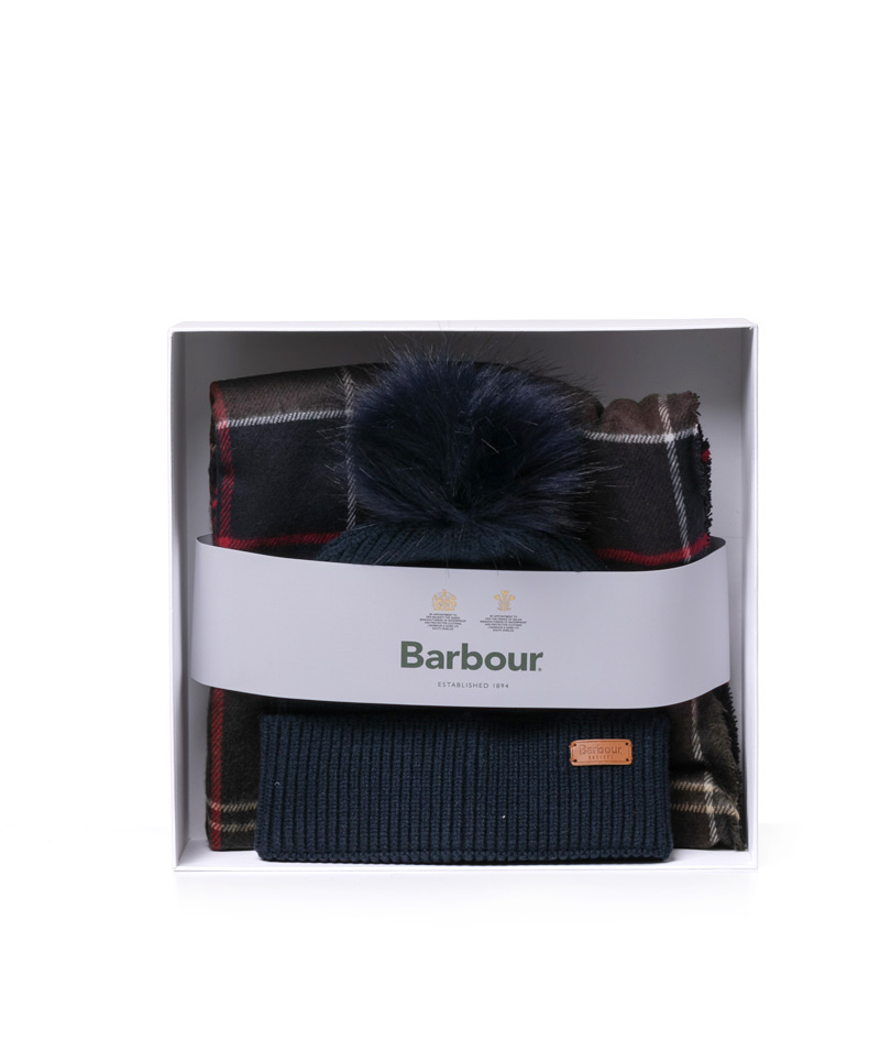 BARBOUR GIFT BOX - CUFFIA E SCIARPA BADLGS0054 UNI-1